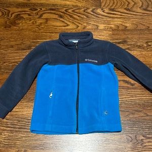 Columbia fleece top sweatshirt jacket boy 4 4t